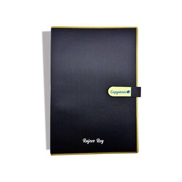 Black & Gold 2 in 1 Pen & Diary Gift set